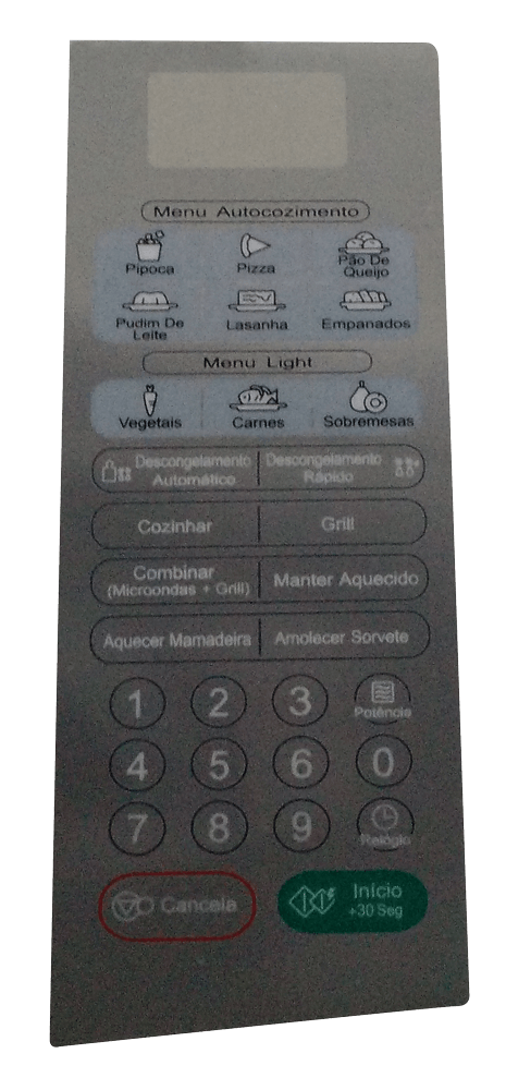 Membrana para Micro-ondas LG MH 3046 SP - 2126013