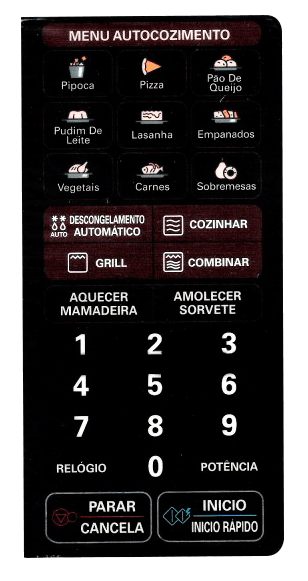Membrana para Micro-ondas LG MH 4046 X - 2126025