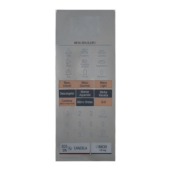 Membrana para Micro-ondas LG MH 7044 L / LA ESPELHADA - 2126041