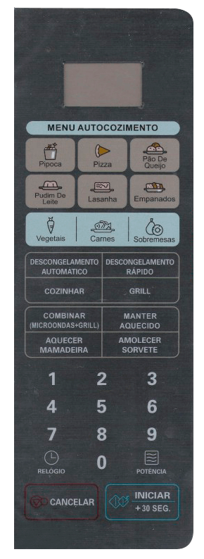 Membrana para Micro-ondas LG MH 8048 AP Espelhado - 2126026