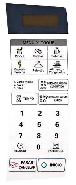 Membrana para Micro-ondas LG MS 1944 - 2126016