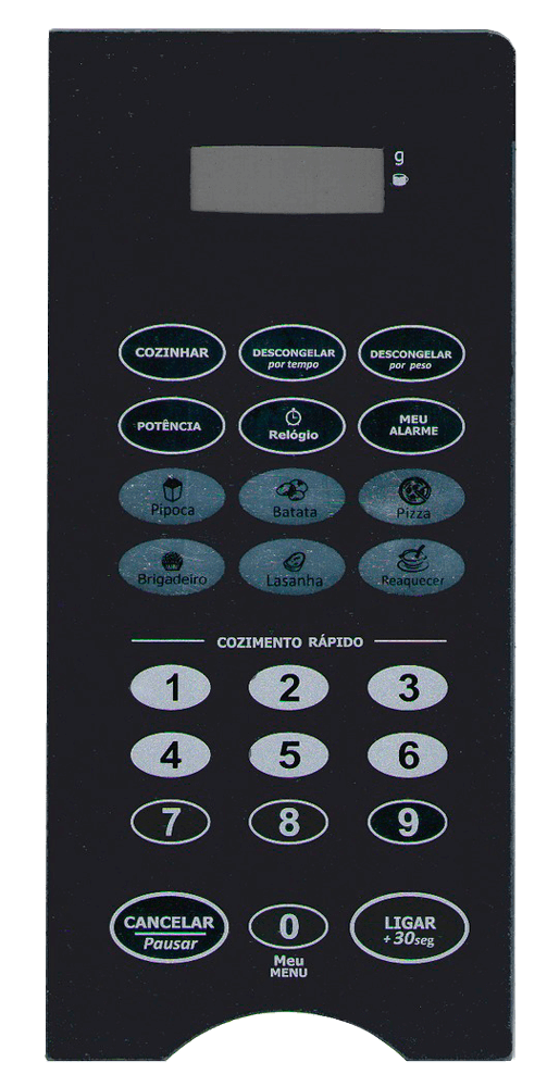 Membrana para Micro-ondas Midea MM 25 EL1VB - 2136003