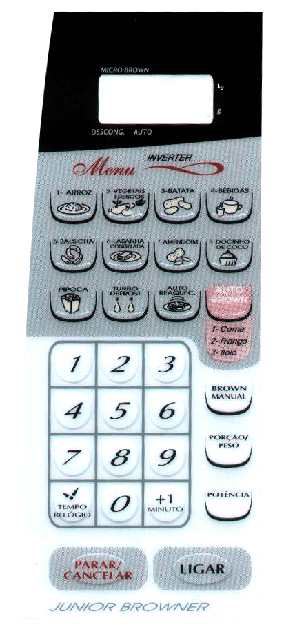Membrana para Micro-ondas Panasonic NN G 52