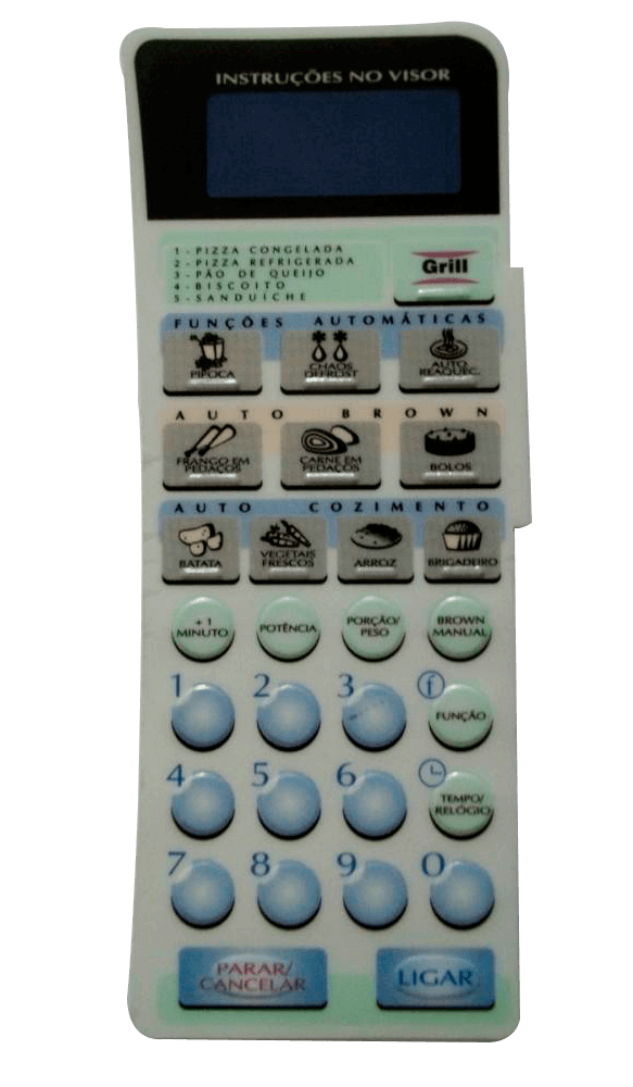 Membrana para Micro-ondas Panasonic NN G 60 BH (relevo)