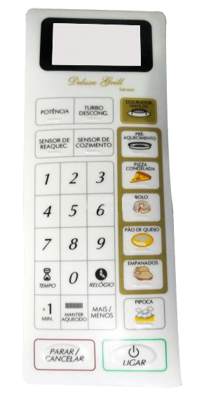 Membrana para Micro-ondas Panasonic NN R 94 BH BRC C/ Relevo