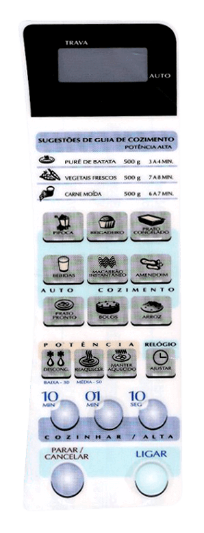 Membrana para Micro-ondas Panasonic NN S 51 (Relevo)