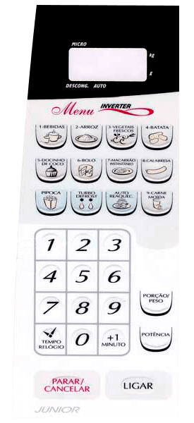 Membrana para Micro-ondas Panasonic NN S 52