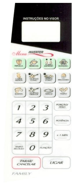 Membrana para Micro-ondas Panasonic NN S 62