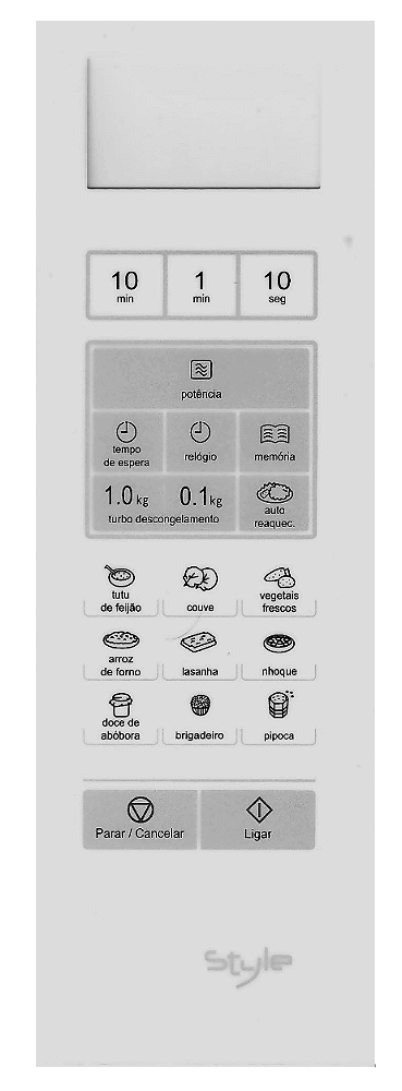 Membrana para Micro-ondas Panasonic NN SF 560
