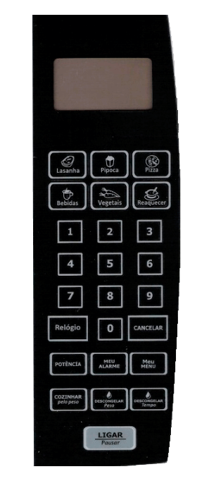 Membrana para Micro-ondas Philco PME 22 espelhado