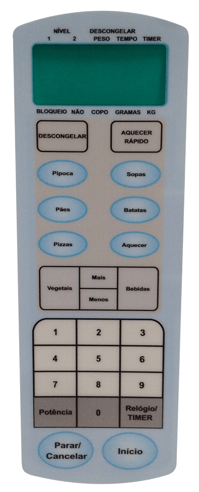 Membrana para Micro-ondas Premium PM 90 5D-120 Azul - 2114001