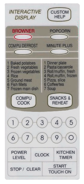 Membrana para Micro-ondas Sharp RB 4 B 97 - 2133014