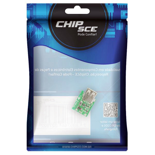 Módulo Regulador USB DC-DC 0.9V-5V – Saída 5V – STEP-UP