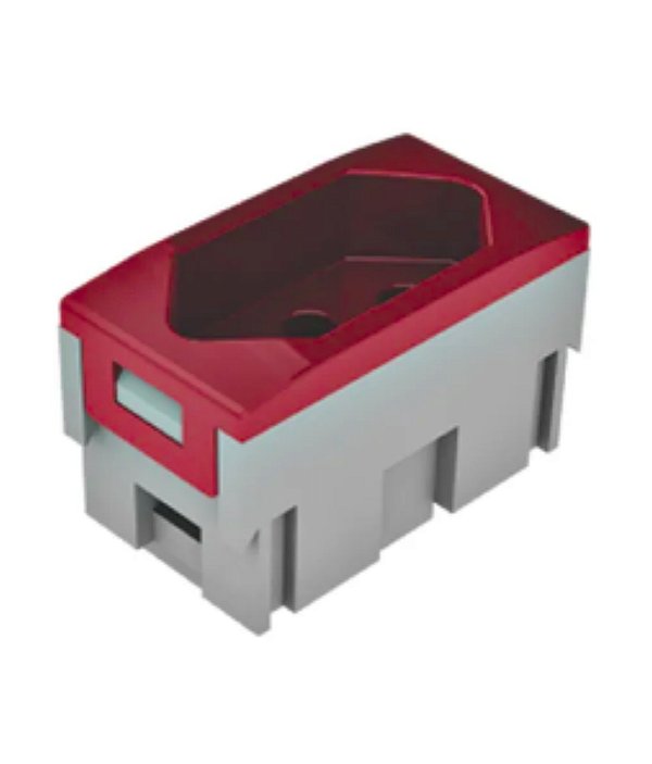 Modulo Tomada 20A 3P Dutotec - Vermelho