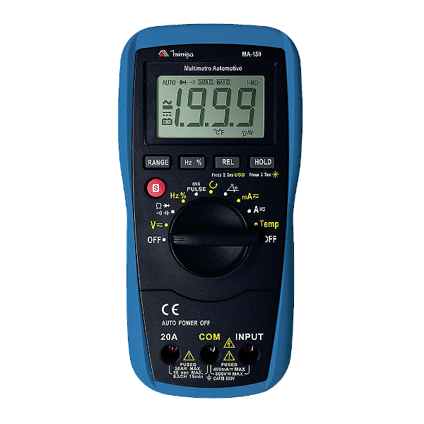 Multímetro Automotivo Minipa MA-150