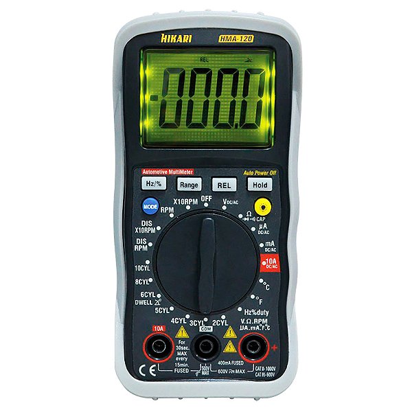 Multímetro Digital Automotivo HMA-120 Hikari