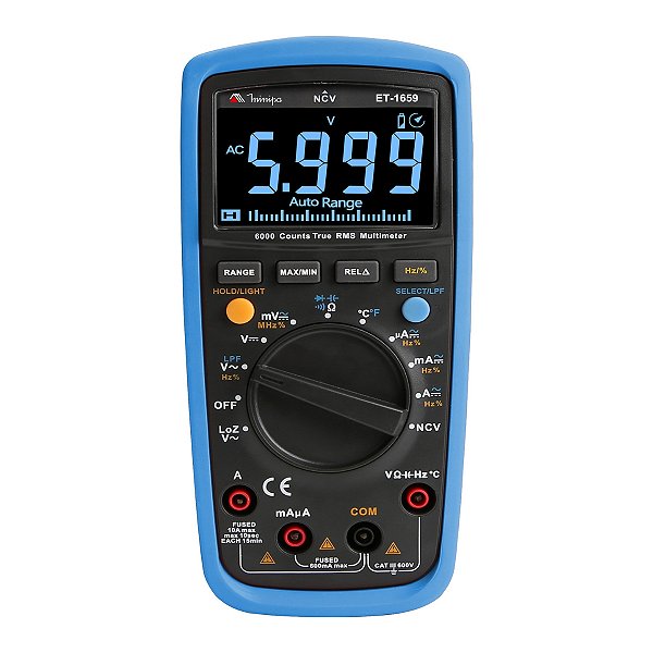 Multímetro Digital ET-1659 Minipa