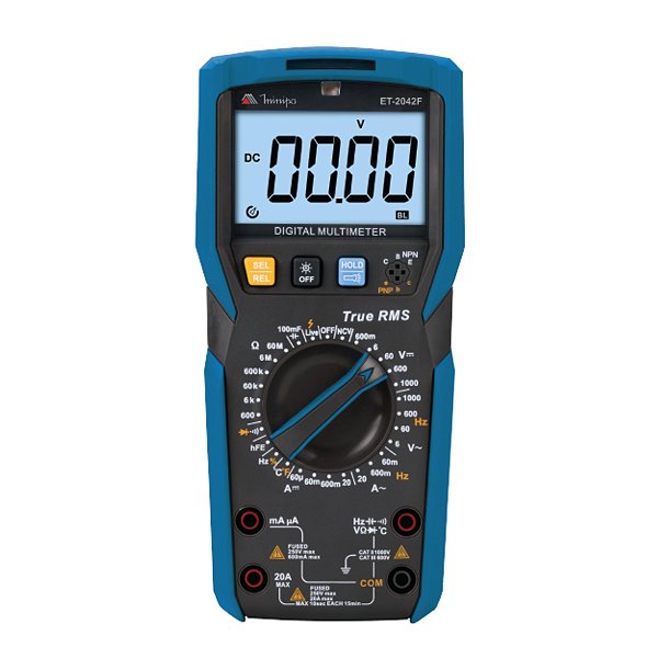 Multímetro Digital ET-2042F TRUE RMS Minipa