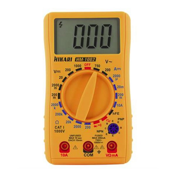 Multímetro Digital HM-1002 Hikari