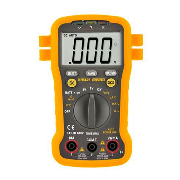 Multímetro Digital HM-2021B Hikari