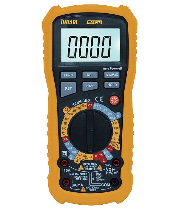 Multímetro Digital HM-2082 Hikari