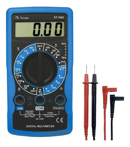 Multímetro digital MINIPA ET-1002