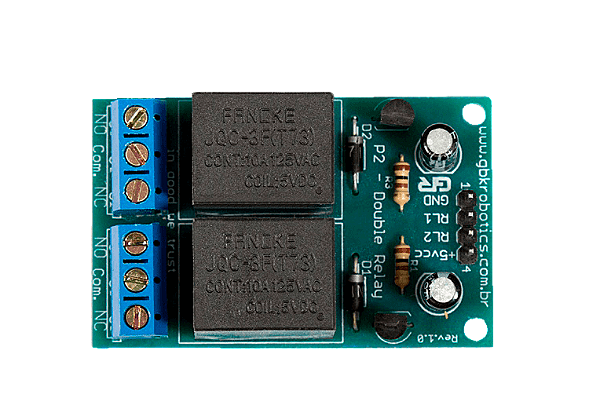P2 Modulo Rele 10A Duplo