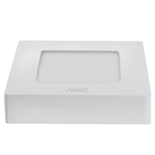 Painel LED 18w Quadrada Branco Frio Sobrepor Avant