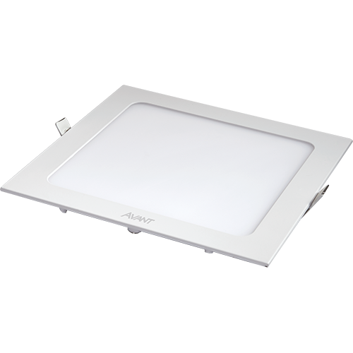 Painel LED 24w Quadrada Branco Frio Embutir Avant