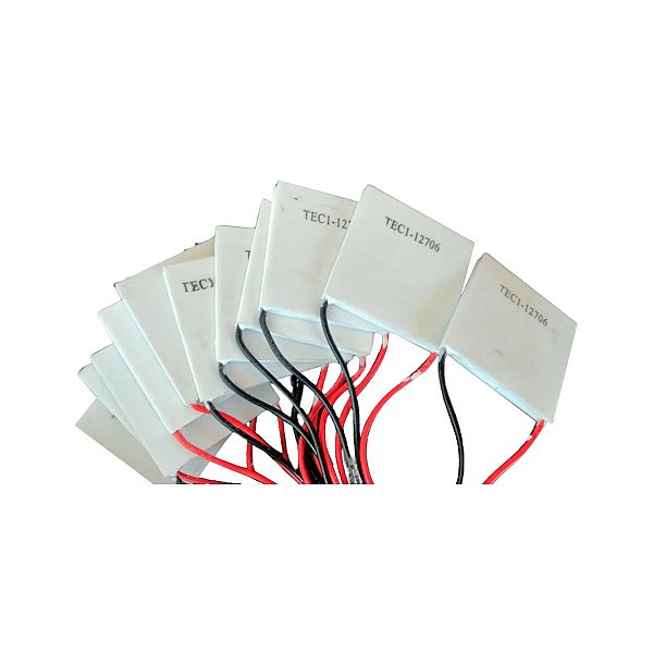 Pastilha Termoelétrica Peltier TEC1-12706 Cooler