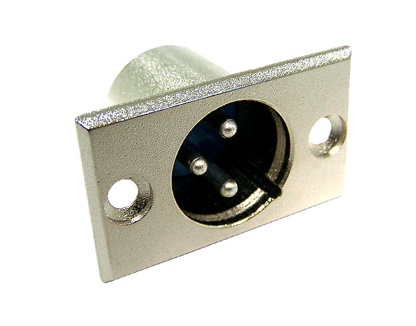 Pino Cannon Macho para Painel Metal