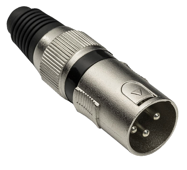 Pino Cannon XLR Macho 3 Pinos Santo Angelo