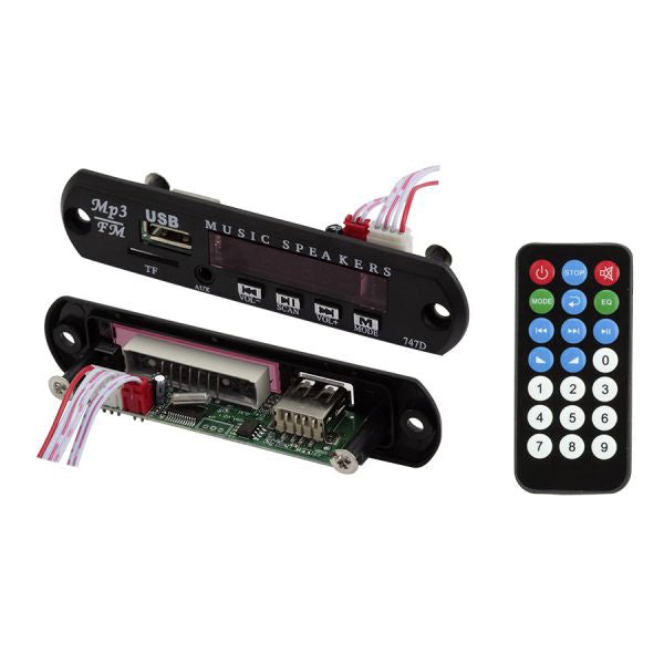 Placa MP3 USB – sem Bluetooth