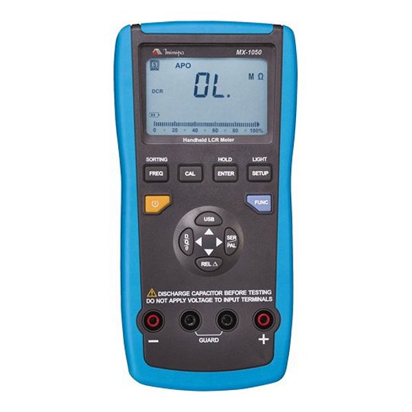 Ponte LCR Portátil MX-1050 Minipa