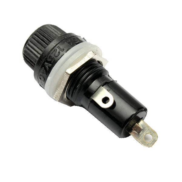 Porta Fusível de Vidro Rosca Pequeno 5x20mm