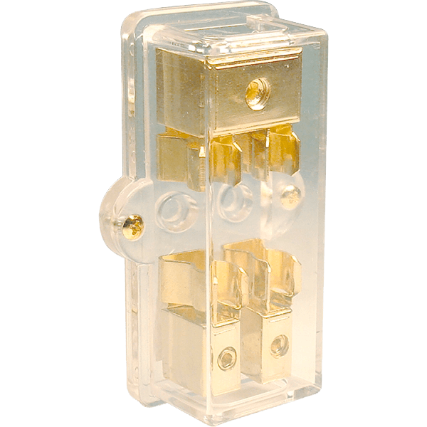 Porta Fusível Duplo para fusível de vidro