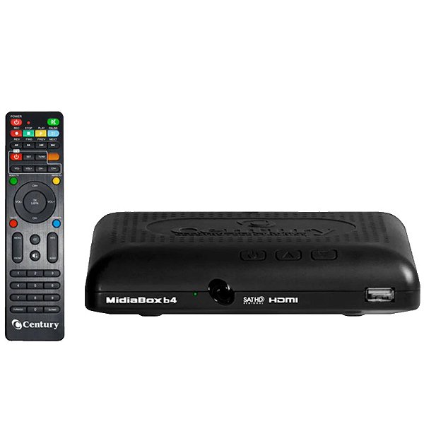 Receptor TV Digital CENTURY MIDIA BOX B4 HDTV