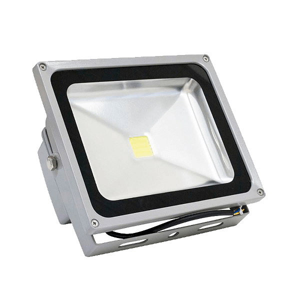 Refletor Super LED 30w Branco Quente