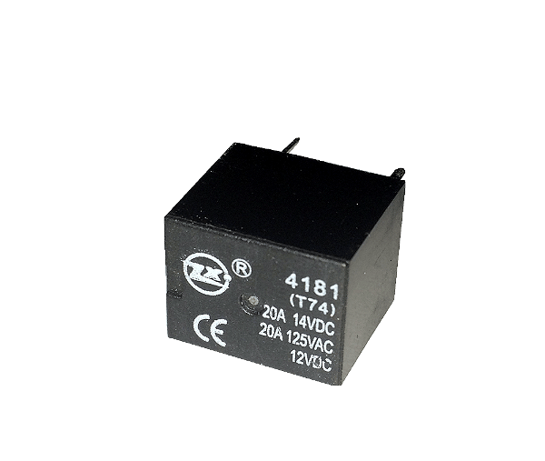 Rele 12v 20a 5 pinos mini