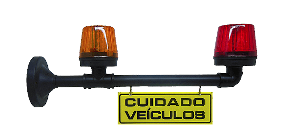 Sinalizador de garagem 24 Leds PL-2 F-24