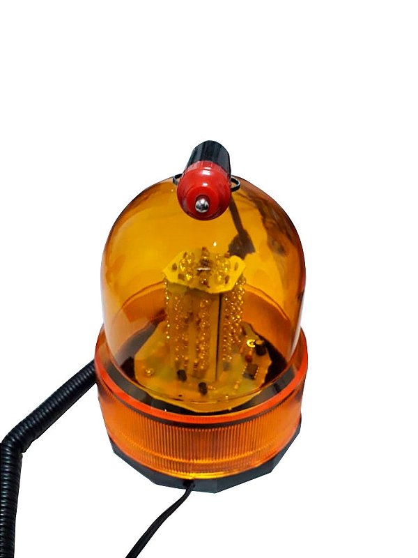 Sinalizador Giroflex Luminoso em LED 64 LEDS 12/24v