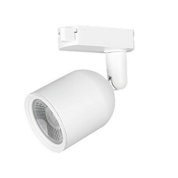 Spot LED de Trilho Elegance Branco T1 Branco Quente