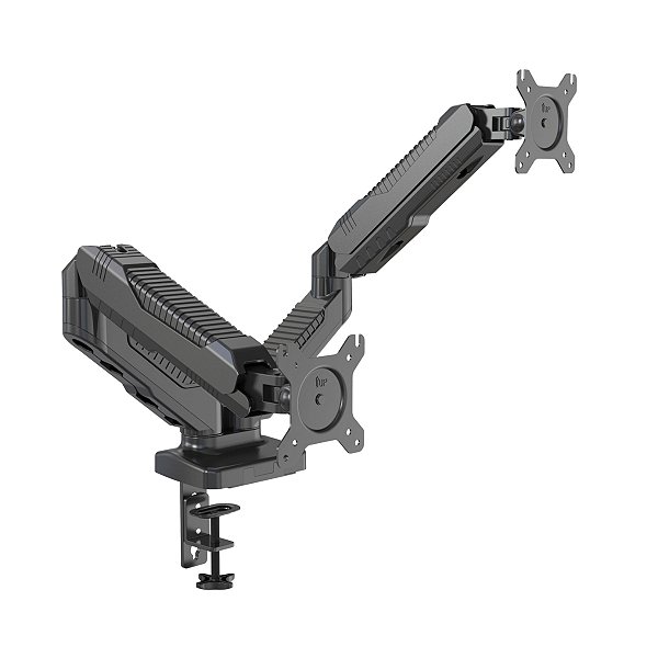 Suporte de Mesa para Monitores Duplo Sumay LED, LCD, 3D, 15 a 27 POL, Pistão a Gás