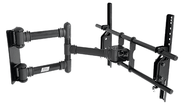 Suporte de Parede Articulado com Inclinação p/TVs LCD / PLASMA / LED/3D 32 à 65 Preto Multivisão STPA 64