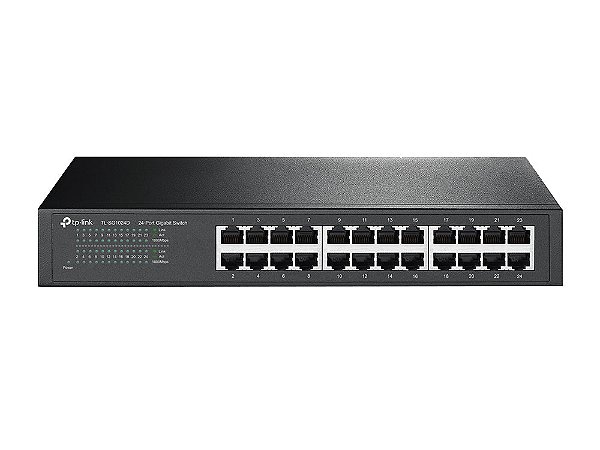 Switch de Mesa 24 Portas 10/100/1000 TL-SG-1024D TP-LINK