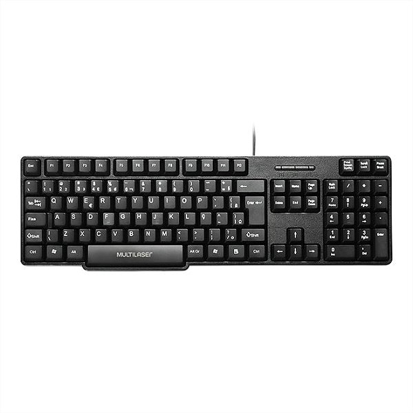 Teclado USB SLIM Básico Multilaser