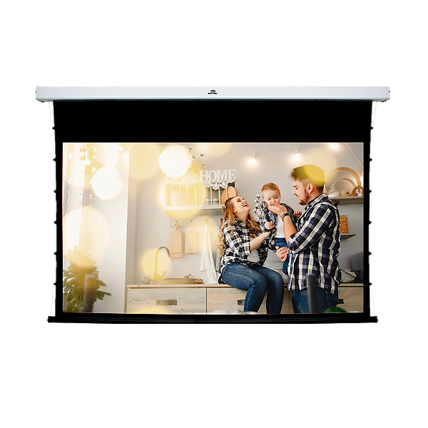 Tela de Projeção Elétrica 4:3 com Bordas 2,03 x 1,52 mts 100PL Sumay
