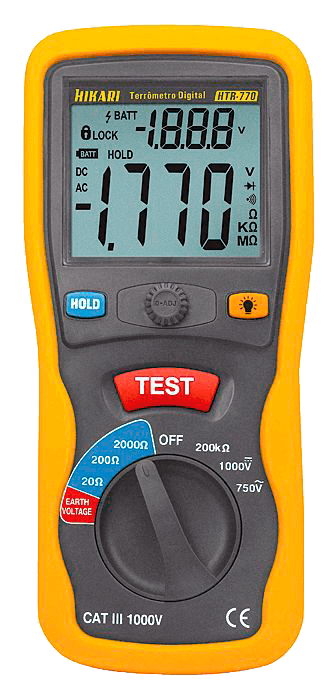 Terromêtro Digital Portátil Hikari HTR-770