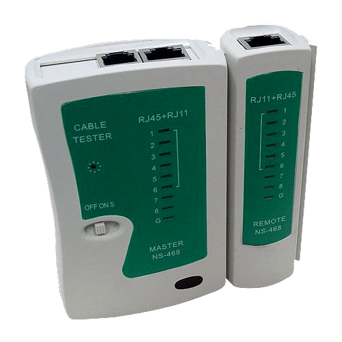 Testador de Cabos RJ-45 / RJ-11