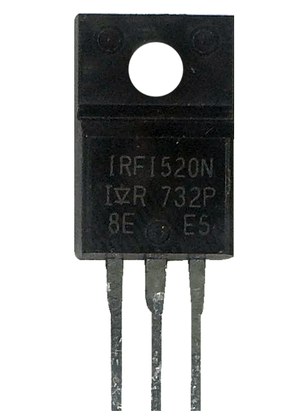 Transistor IRFI 520 N Isolado